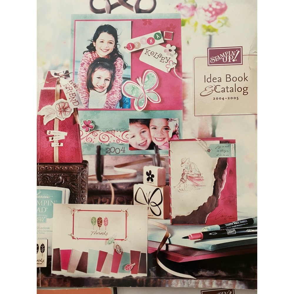 Stampin'Up Catalog & Idea Book, 2004-2005 Spiral Bound Book